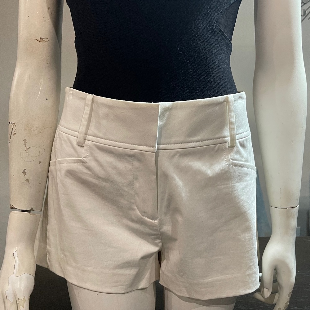 Bebé White Shorts, size 4